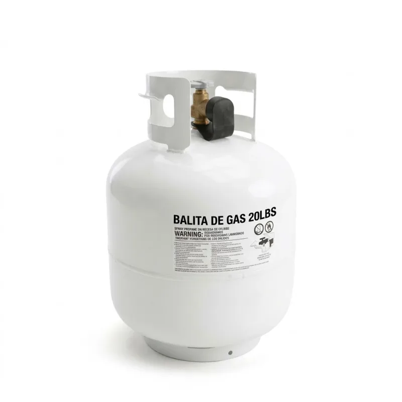 Cilindro de gas 20 libras.