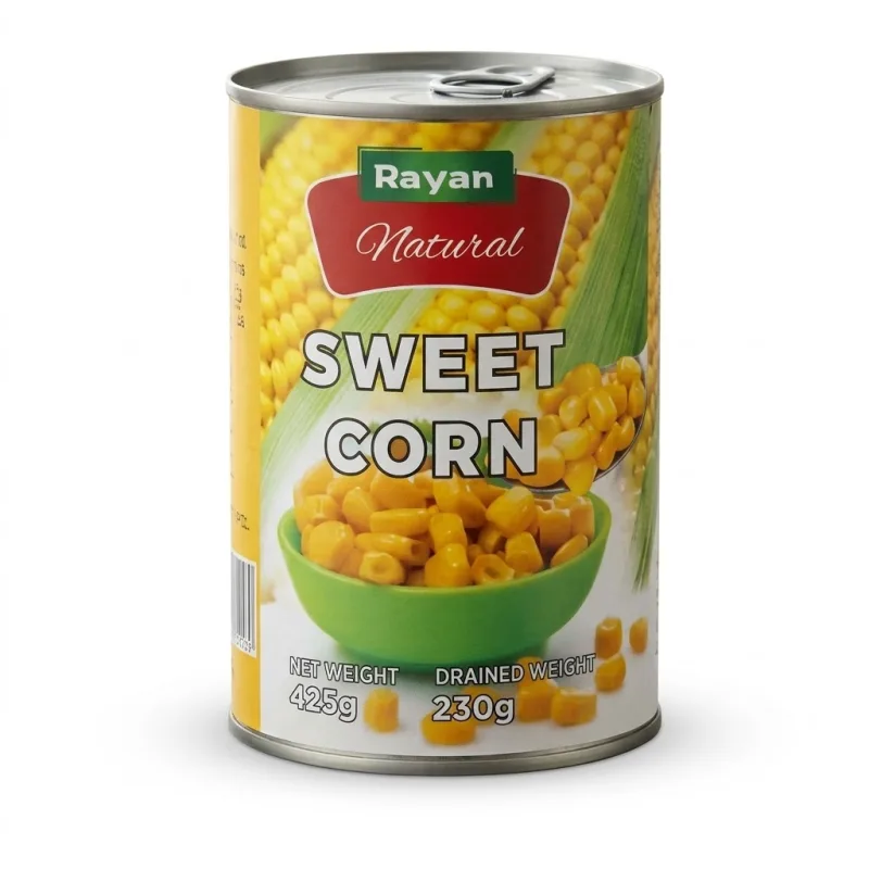 Maíz dulce en latas 425g.